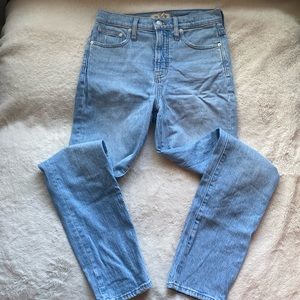 Madewell straight leg jeans
